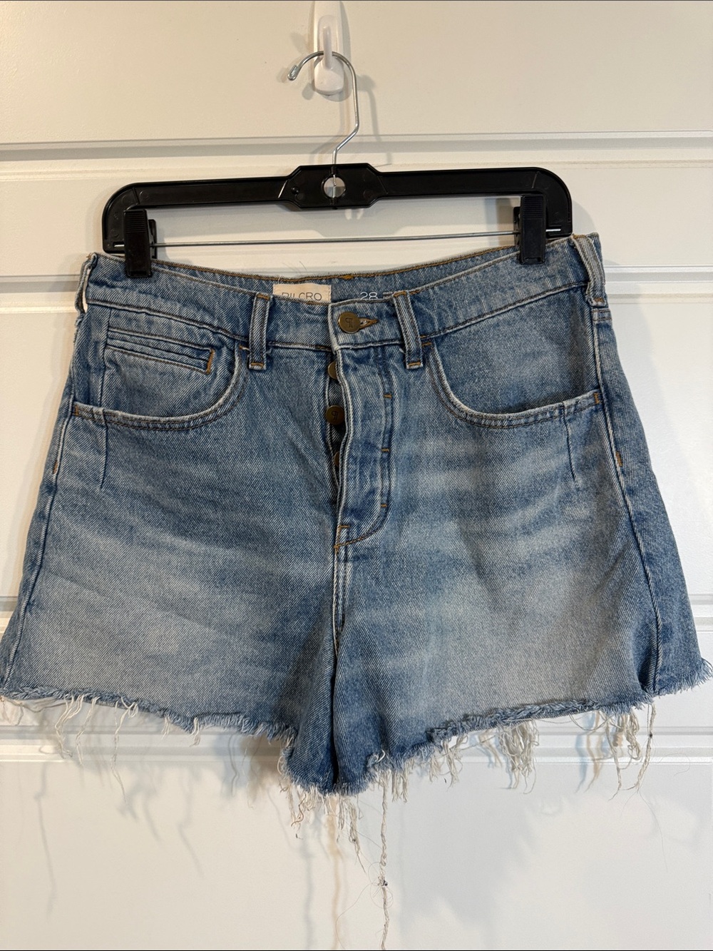 Anthropologie The Everyday Denim Shorts by Pilcro 28 - Picture 4 of 7